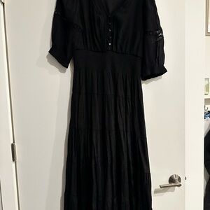 Elegant Black Women's Dress